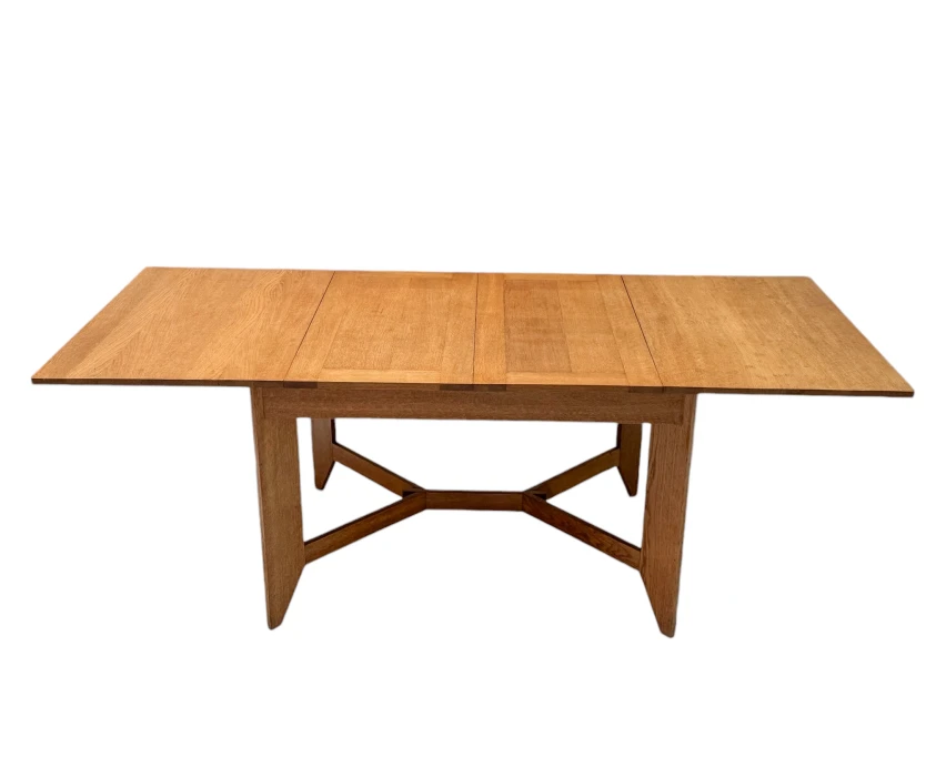 Hendrik Wouda Art Deco Modernist Extending Dining Room Table for Pander, 1924
